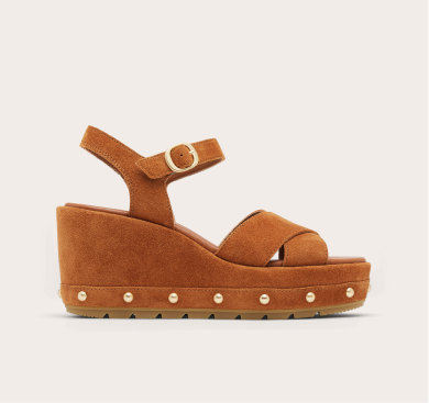 Sunpeak™ Wedge Ankle Strap RVT - Iced Tea & Gum 16