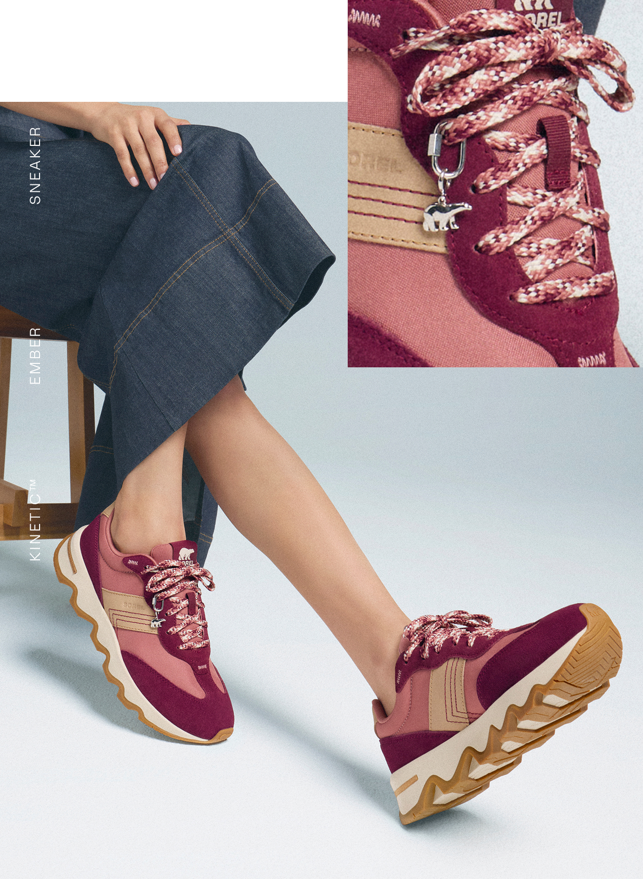 Kinetic Ember Sneaker