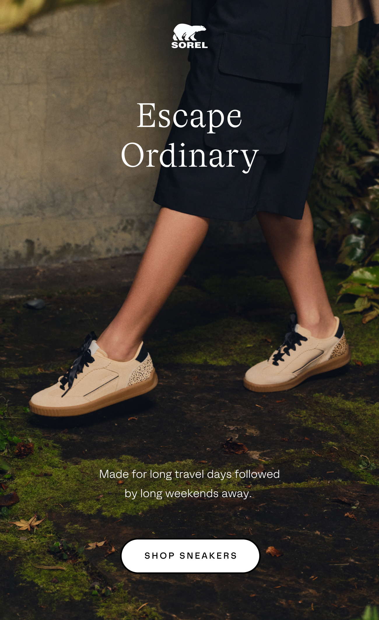 ONA Drift women's sneakers in clay
