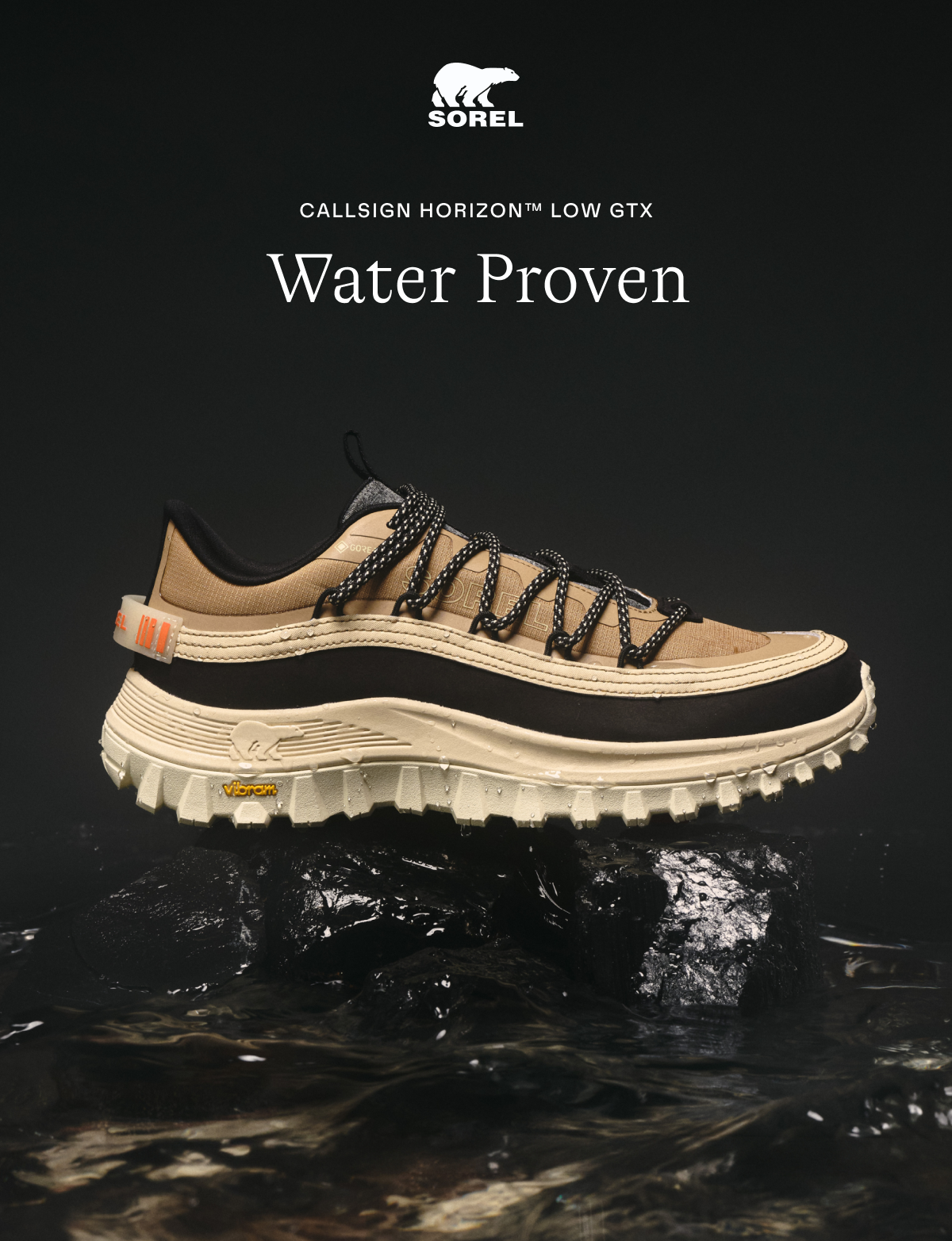 Water Proven. Callsign Horizon™ Low GTX Women's Waterproof Sneaker