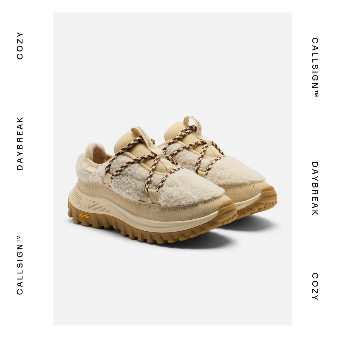 Callsign™ Daybreak Cozy Women's Sneaker - Bleached Ceramic