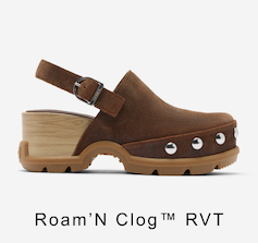 Roam'n Clog™ RVT - Tobacco & Blackened Brown