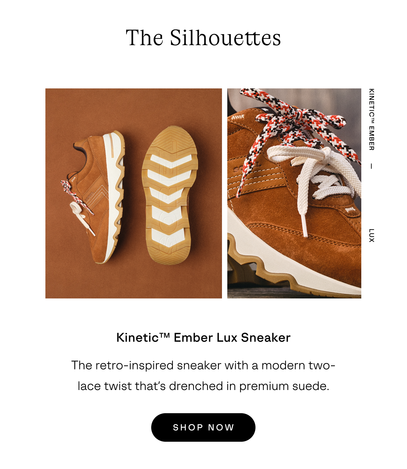 New Arrival Sneaker Kinetic Ember