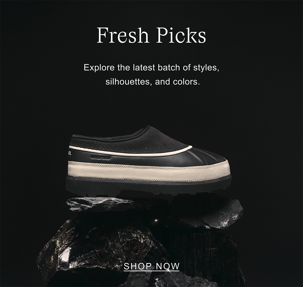 Fresh Picks Explore the latest batch of styles, silhouettes, and colors. SHOP NOW