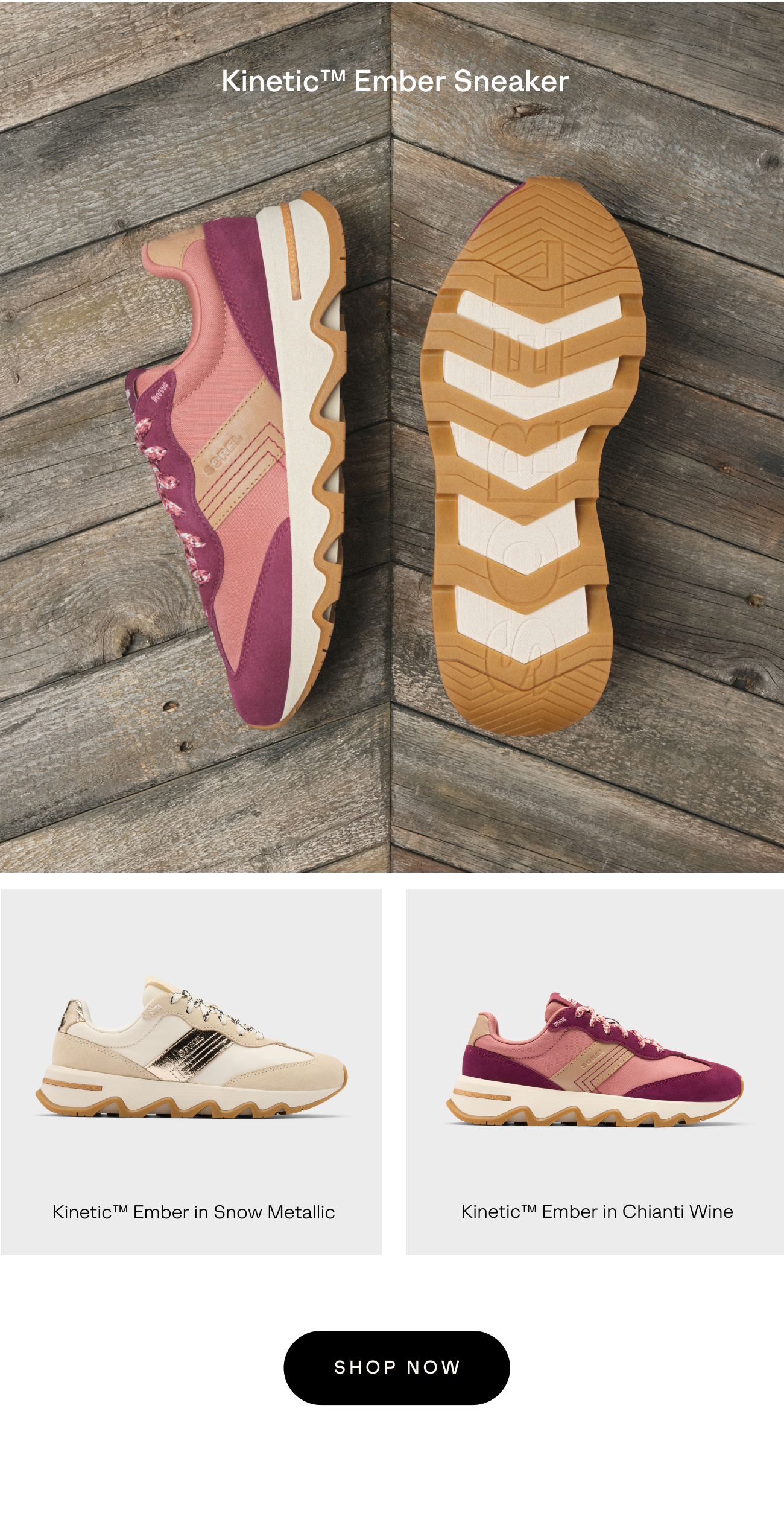 Select Kinetic Ember Sneakers 25% off