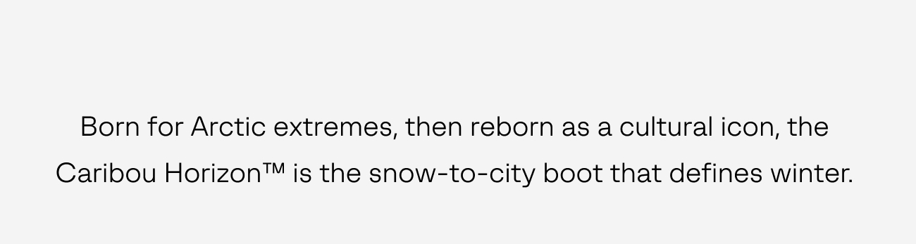Caribou Horizon Caribou Horizon