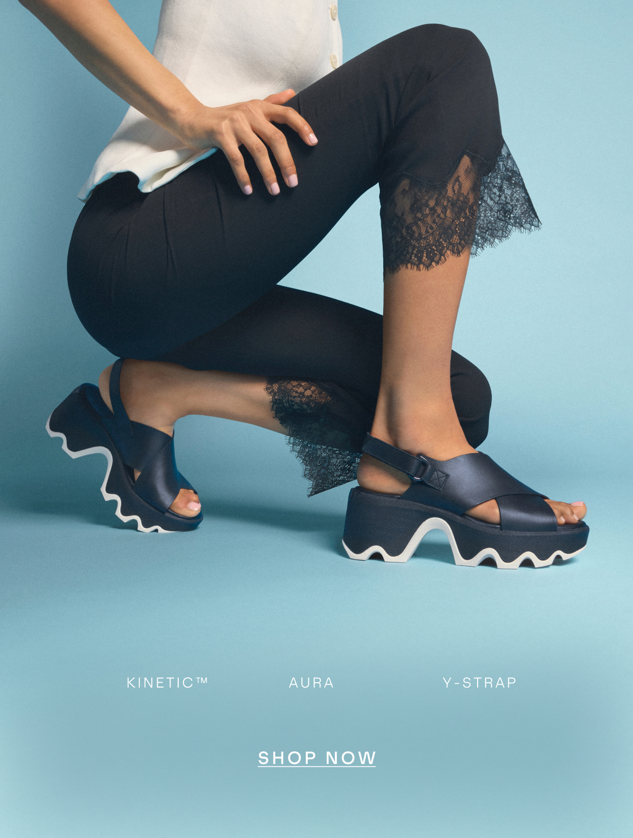 Kinetic Aura Slingback Feature