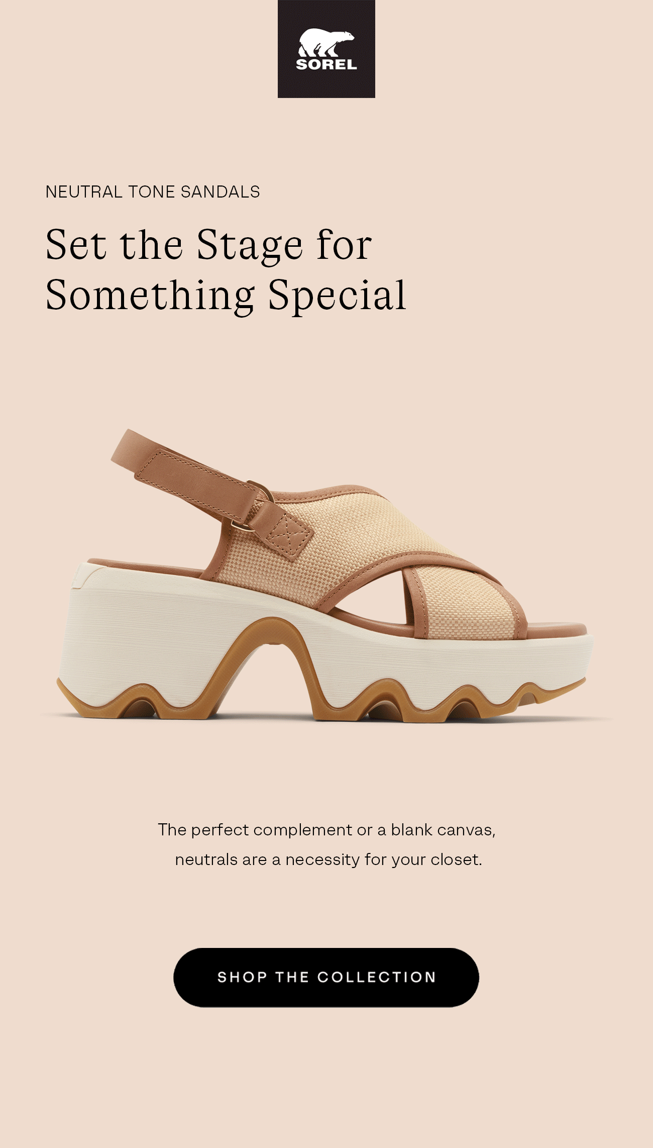 Beige Sandal Collection