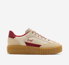 Ona Ave™ T-Toe Women's Sneaker in Red Dahlia & Chalk