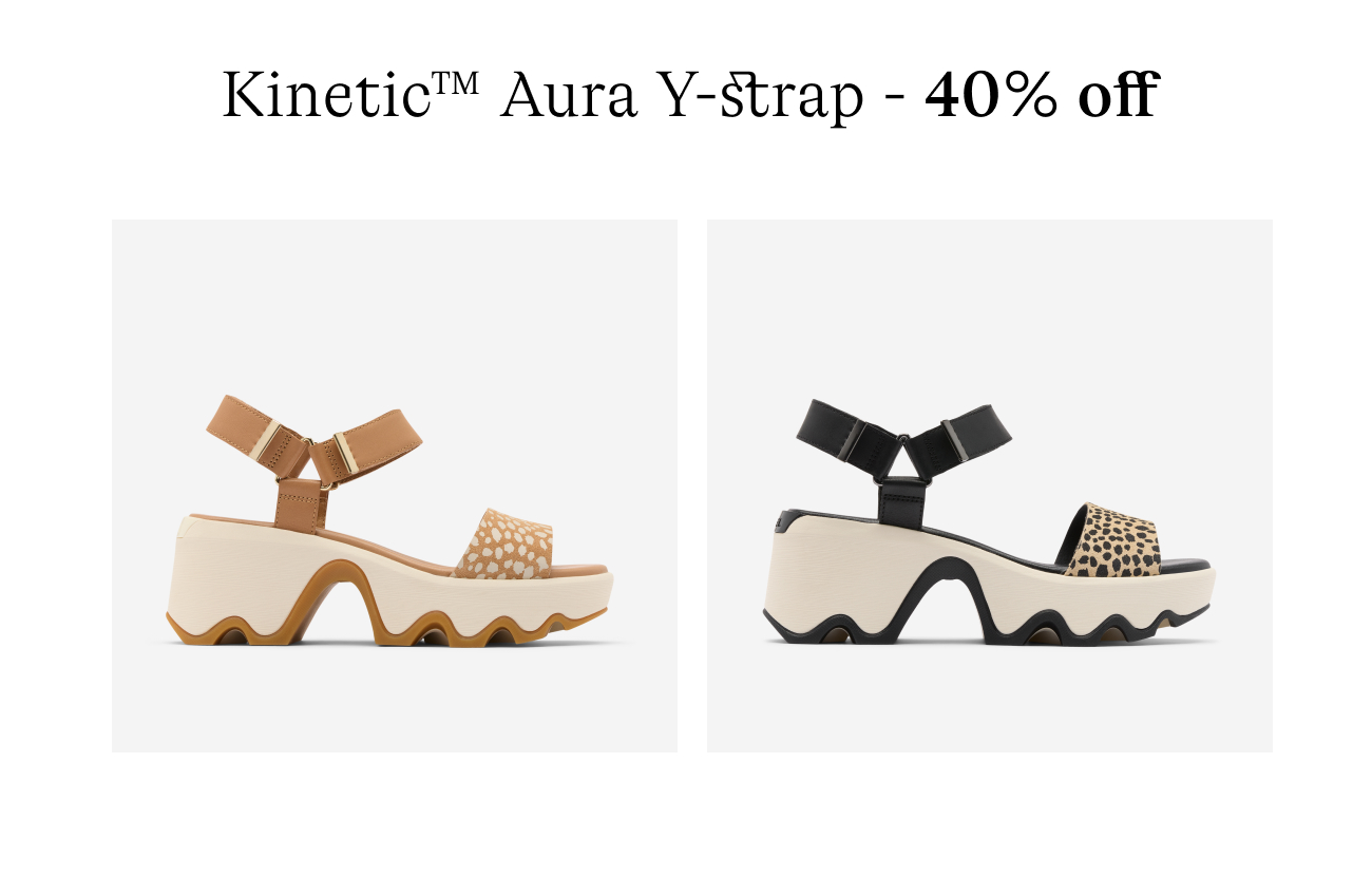 Kinetic Aura Y Strap Sandals