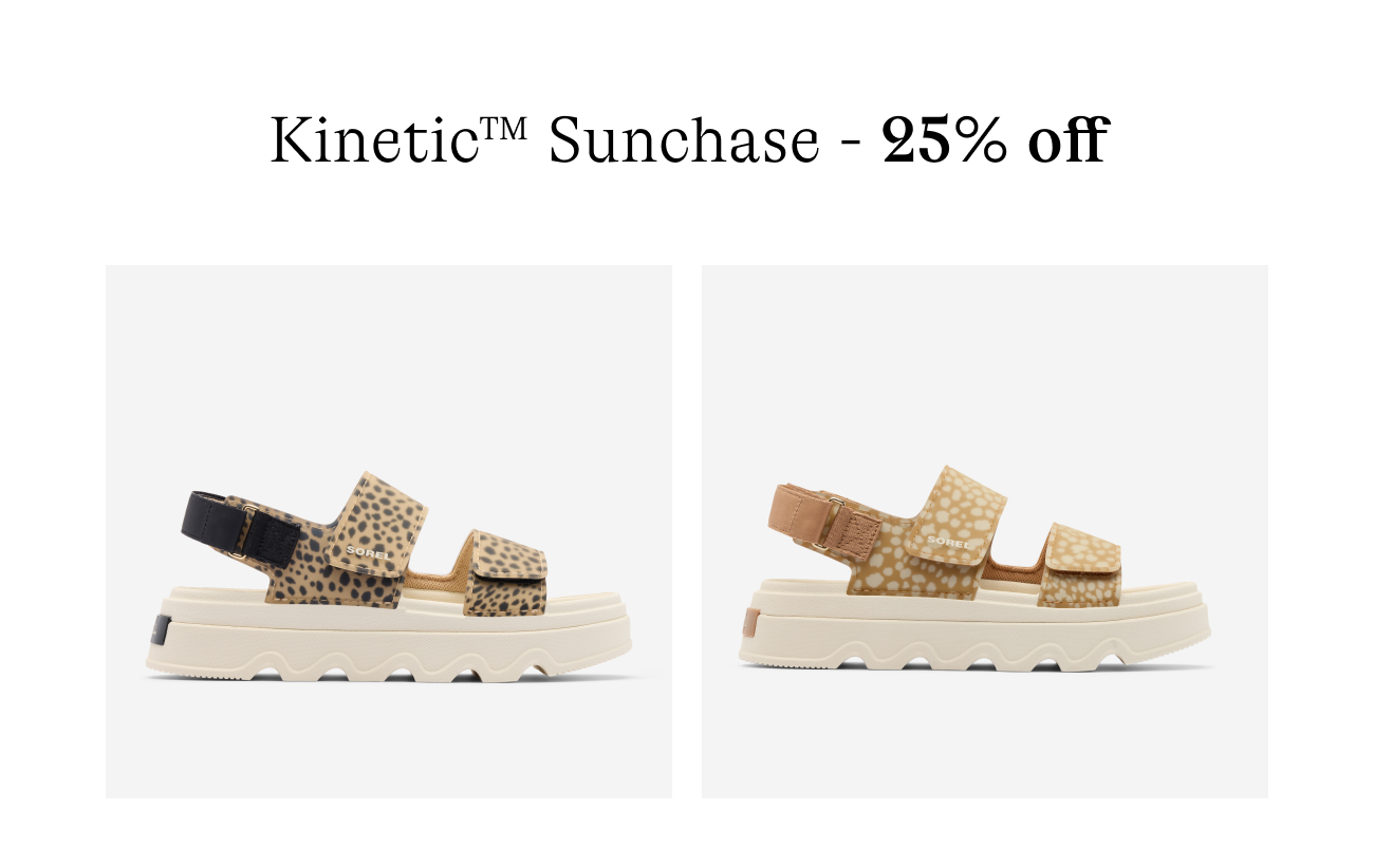 Kinetic Sunchase Sandals