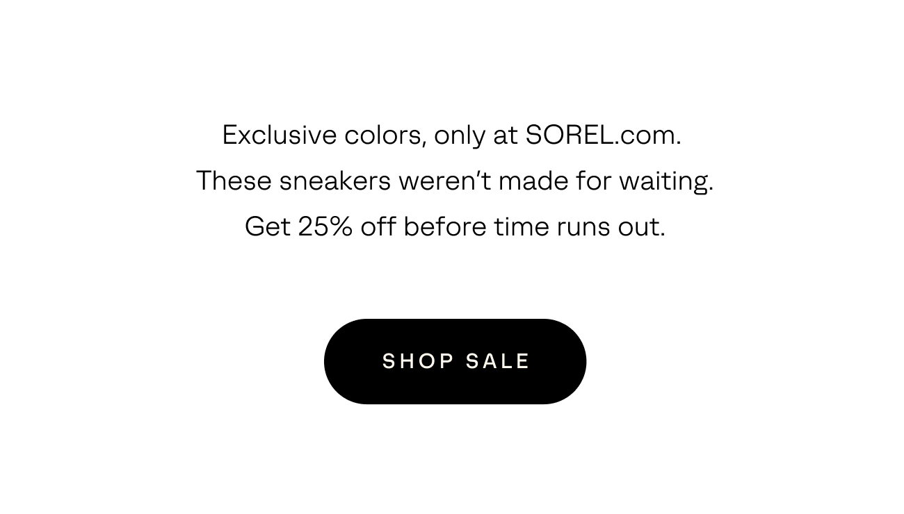 Select Sneakers 25% off