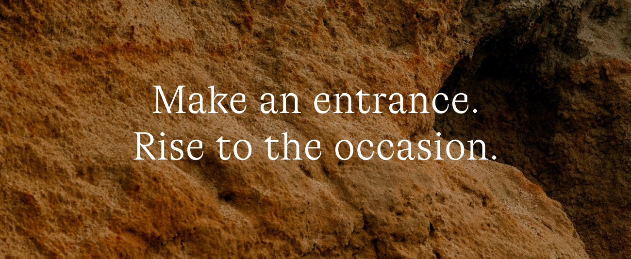 Rise to the occasion. Shop All Sandals. 